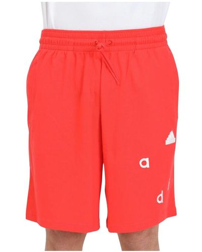 adidas Shorts > casual shorts - Rouge