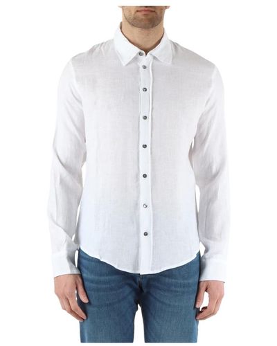 Alpha Studio Shirts > casual shirts - Blanc