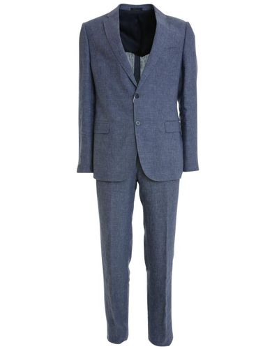 Armani M-Line suit - Bleu