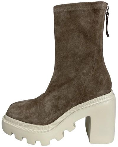 Vic Matié Heeled Boots - Green