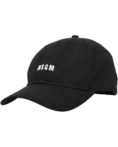 MSGM Cappello/cap baseball hat - Schwarz