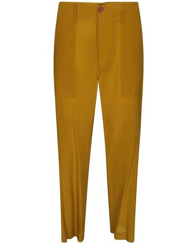 Jejia Slim-fit trousers - Amarillo