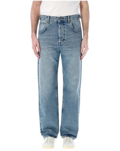Haikure Jeans > straight jeans - Bleu