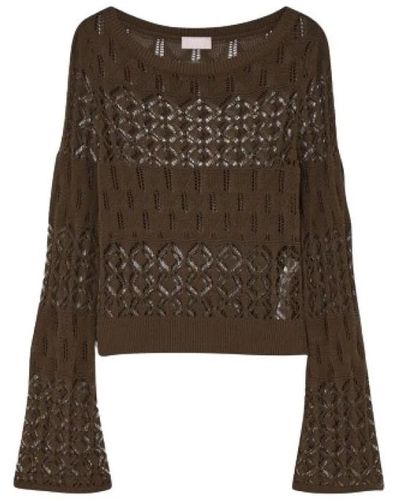 Liu Jo Knitwear > round-neck knitwear - Marron