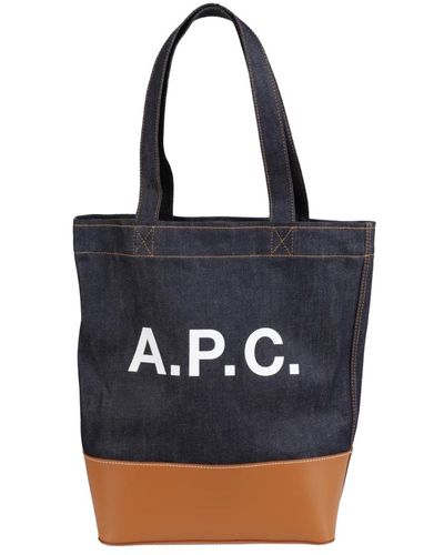 A.P.C. Tote bags - Schwarz
