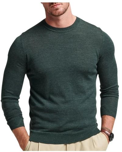 Superdry Maglione di lana - Verde