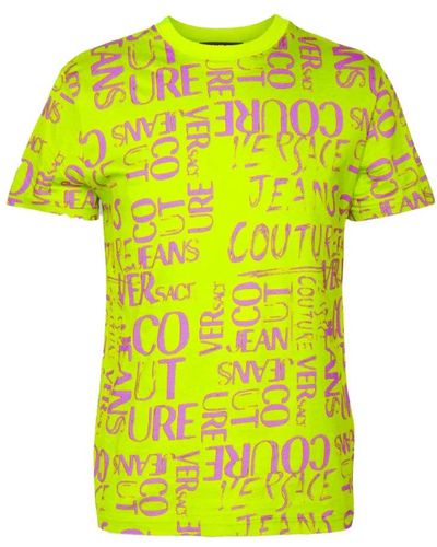 Versace T-Shirts - Yellow