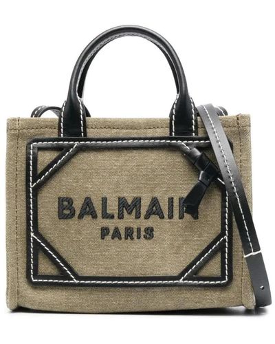 Balmain Tote Bags - Metallic
