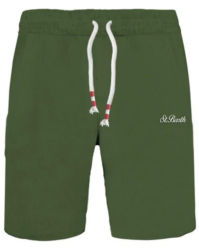 Mc2 Saint Barth Casual Shorts - Green