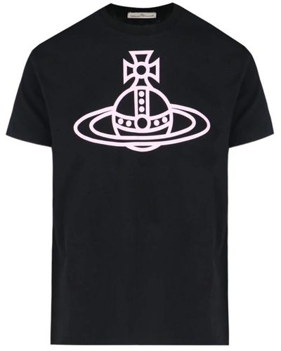 Vivienne Westwood Klassische t-shirts und polos in schwarz