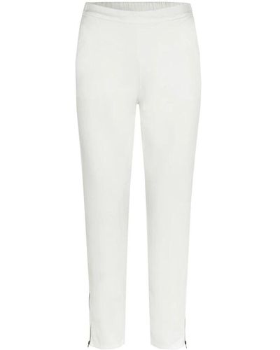 Masai Slim-Fit Trousers - White