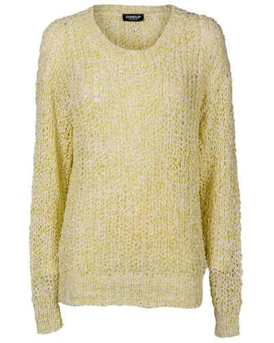 Dondup Round-neck knitwear - Gelb
