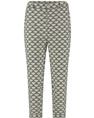Jane Lushka Trousers > cropped trousers - Gris
