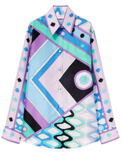 Emilio Pucci Pucci t-shirts and polos - Blu