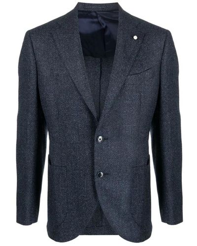 Luigi Bianchi Jackets > blazers - Bleu