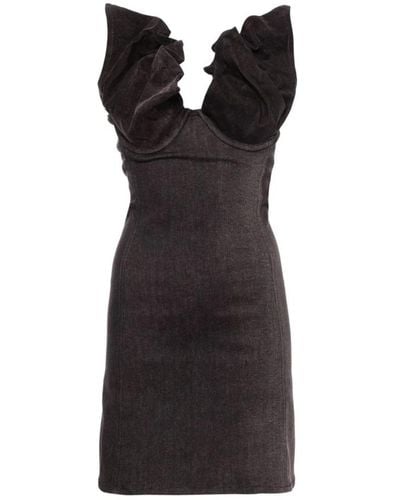 Y. Project Short Dresses - Black