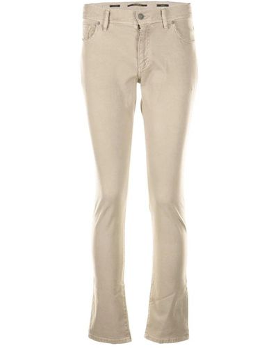 ALBERTO Wide Trousers - Natural