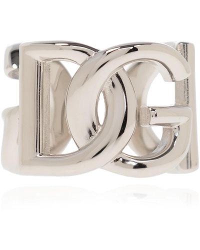 Dolce & Gabbana Anello in ottone - Metallizzato