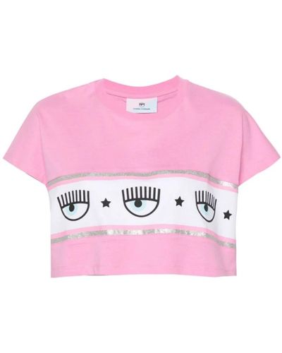 Chiara Ferragni T-Shirts - Pink