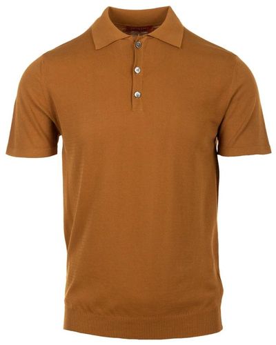 Daniele Fiesoli Polo Shirts - Brown