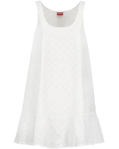KENZO Short dresses - Blanco