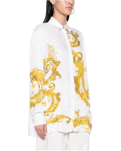 Versace Camicie bianche moda donna - Giallo