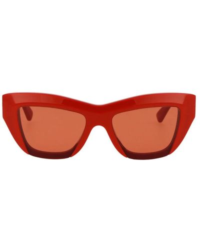 Bottega Veneta Sonnenbrille - Rot