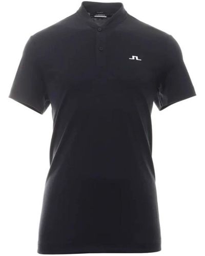 J.Lindeberg Polo Shirts - Black