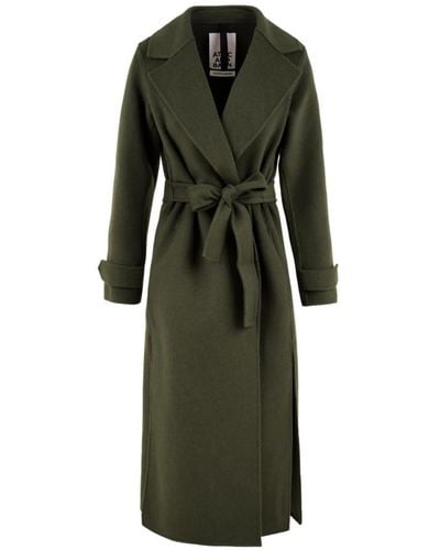 Attic And Barn Coats > belted coats - Vert