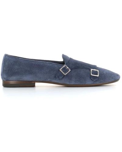 Henderson Scarpe basse in camoscio zaffiro - Blu