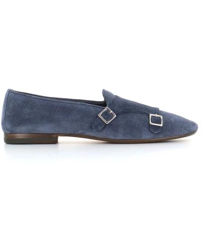 Henderson Shoes > flats > loafers - Bleu