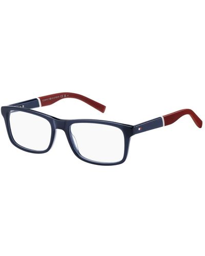 Tommy Hilfiger Montatura occhiali blu rosso