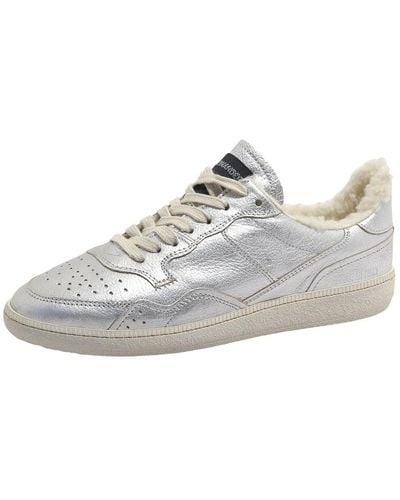 HIDNANDER Damen He2Wss04520 Mega T Polar Fleece Sneakers - Weiß