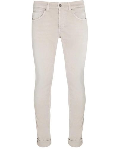 Dondup Slim-Fit Jeans - Natural