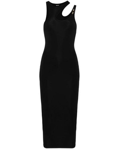 Just Cavalli Midi Dresses - Black