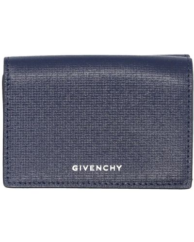 Givenchy Klassische lederbrieftasche marine/schwarz - Blau