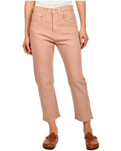 7 For All Mankind Pantalons - Rose
