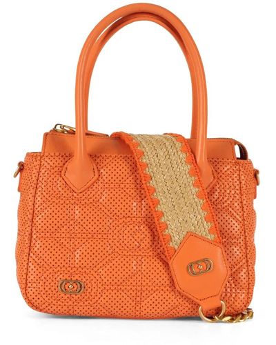 La Carrie Bags > handbags - Orange
