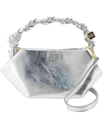 Ganni Shoulder Bags - Grey