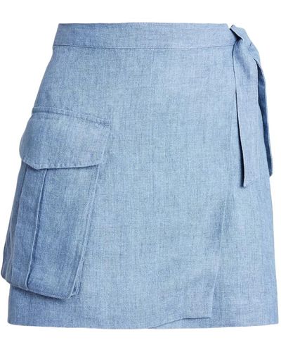 Ralph Lauren Falda con bolsillo cargo - Azul