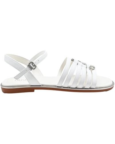 Liu Jo Flat Sandals - White