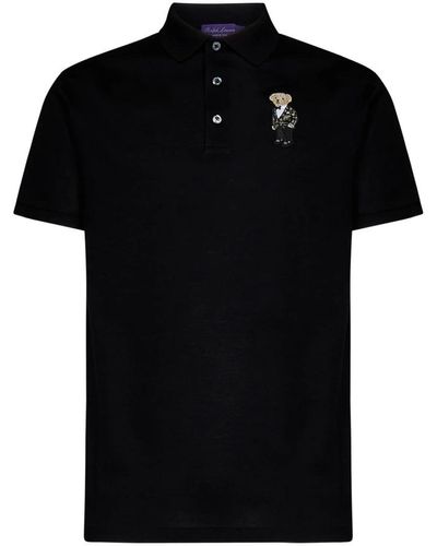 Ralph Lauren Polo Shirts - Black