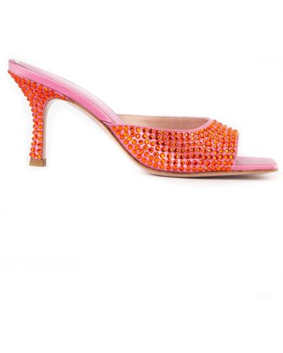 Gedebe Shoes > heels > heeled mules - Rouge
