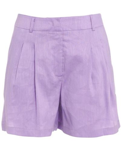 Silvian Heach Shorts > short shorts - Violet