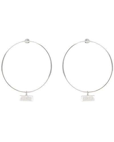 MM6 by Maison Martin Margiela Accessories > jewellery > earrings - Blanc