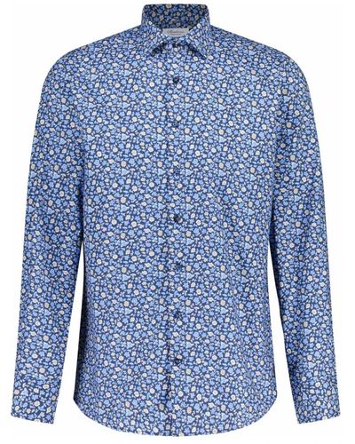 Stenströms Shirts > casual shirts - Bleu