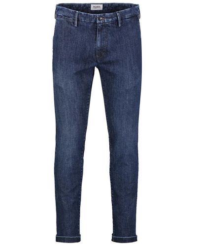 Re-hash Jeans > slim-fit jeans - Bleu