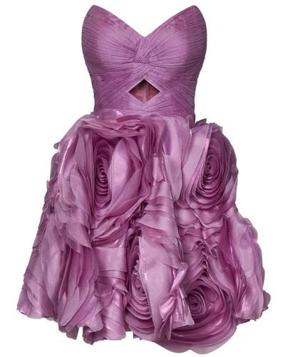 IRIS SERBAN Party Dresses - Purple