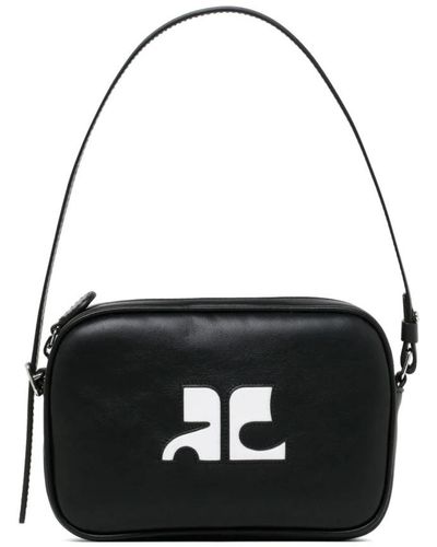 Courreges Shoulder Bags - Black