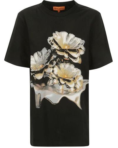 Stine Goya T-Shirts - Black